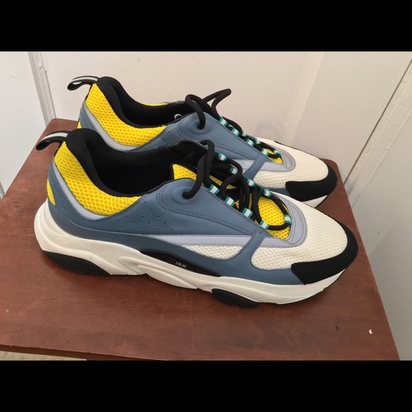 Dior B22 Authentic Blue/Beige Sneakers Made in Italy serial number 20ADC 51. - Picture 4 of 12